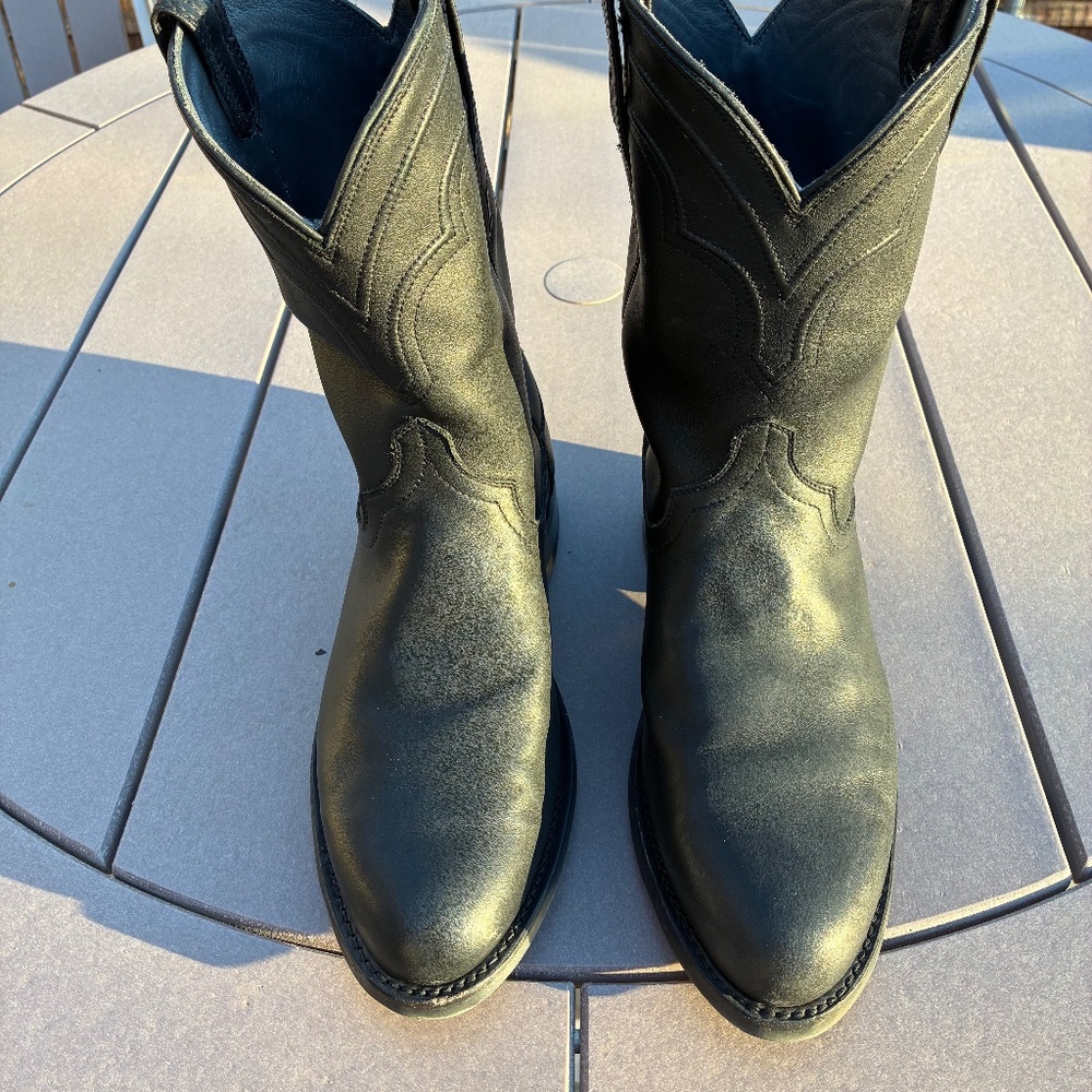 Tecovas black 10.5 EE boot